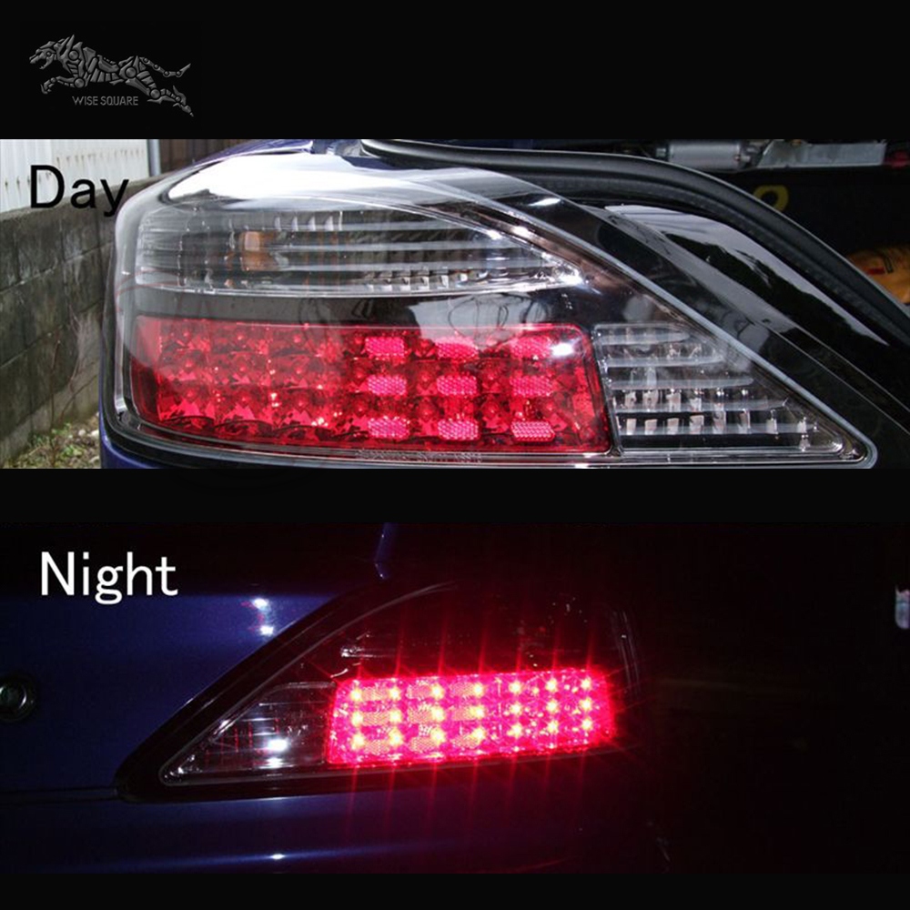 BEHRMAN WISE SQUARE LED Tail Light Ver. II Clear Lens for SILVIA S15