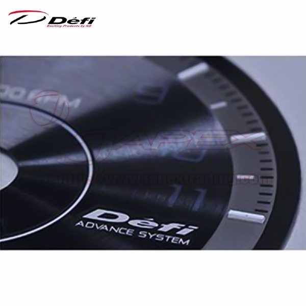 Defi Advance BF Bar Boost Gauge, 60mm White - Requires Defi-Link Advance Control Unit