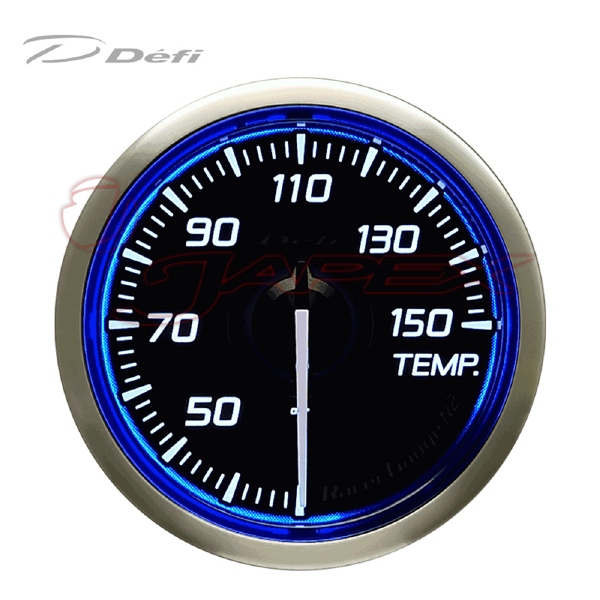 Defi Blue Racer gauge φ60 Turbo DF11504 Defi Blue Racer 60mm Volt Gauge :: Evo X Front Lips :: EVO X