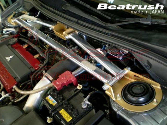 LAILE Beatrush Strut Brace Tower Bar Front for LANCER EVO8