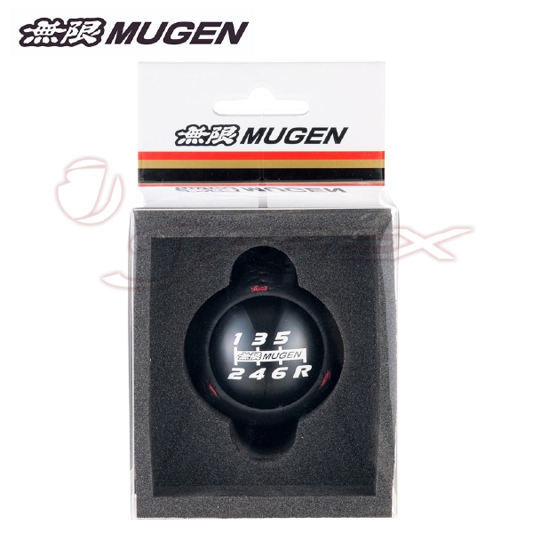 MUGEN Leather Shift Knob for HONDA UNIVERSAL Black 54102