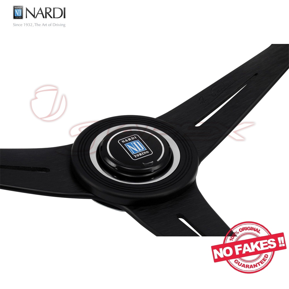 NARDI Classic Wood Steering Wheel Black Spoke 360mm N121 | eBay